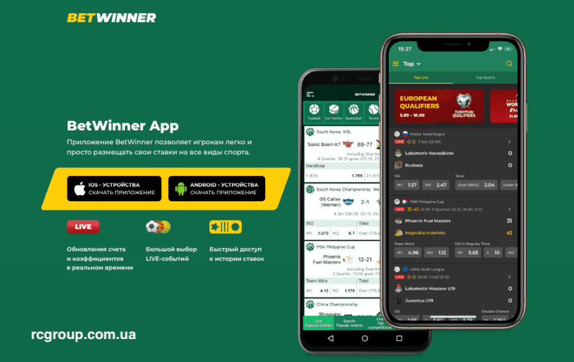 Betwinner Додаток